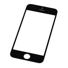 Sklíčko displeje iPhone 5G černé