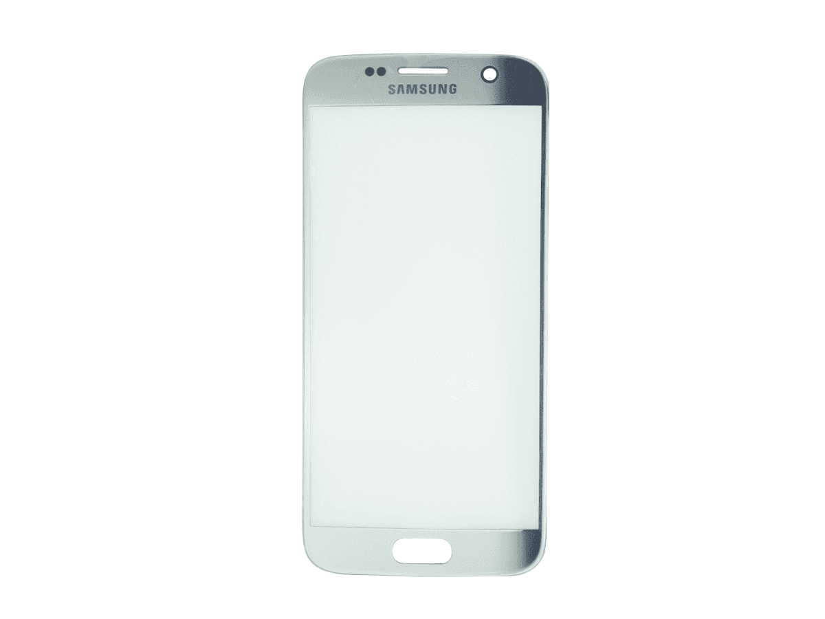 LCD Sklíčko Samsung Galaxy S7 G930 stříbrné - sklíčko displeje
