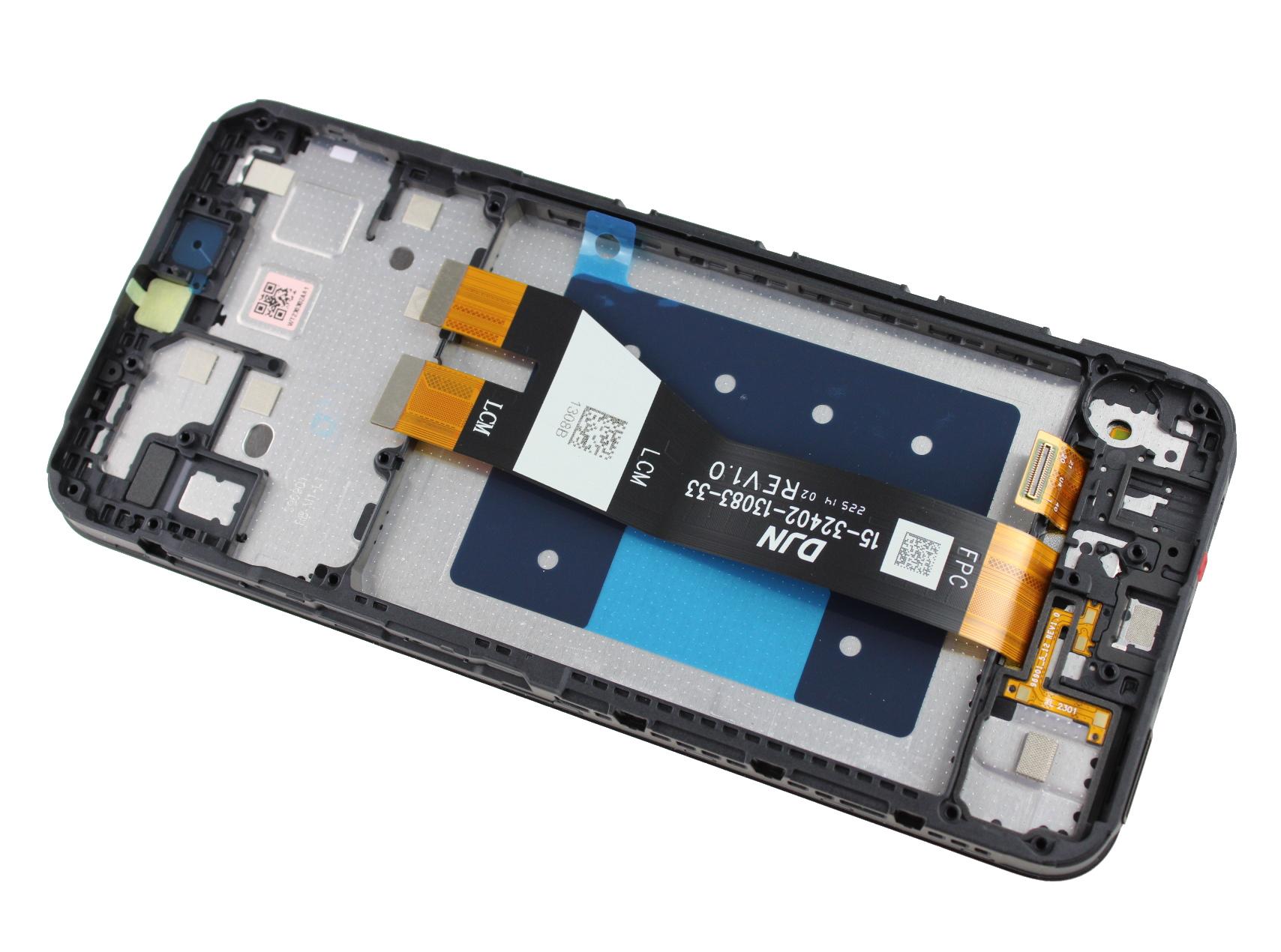 Oryginalny Wyświetlacz LCD + Ekran dotykowy Samsung SM-A146P Galaxy A14 5G czarny
