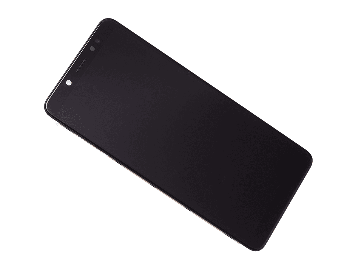 Original Front cover with touch screen and LCD display Xiaomi Redmi Note 5 - black