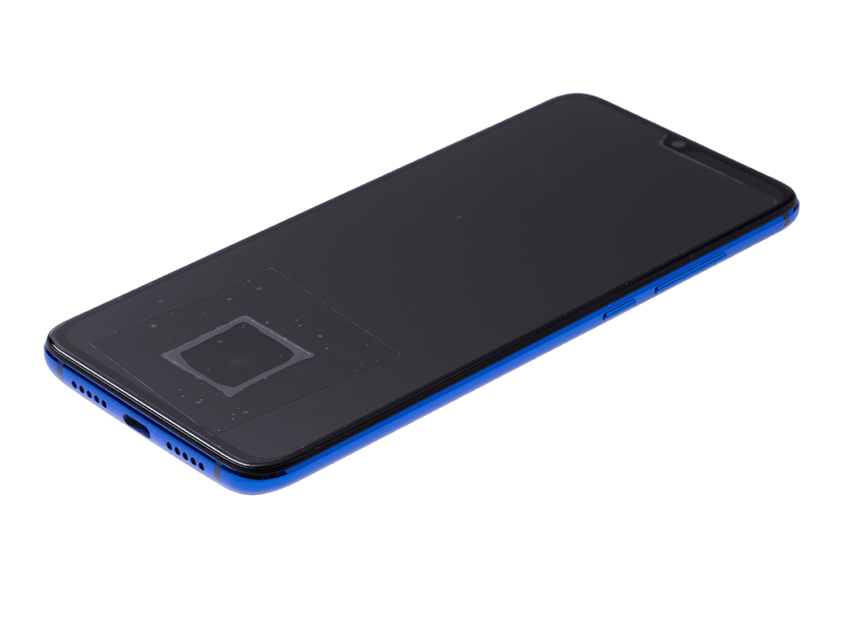 Original Front cover with touch screen and LCD display Xiaomi Mi 9 Lite - blue