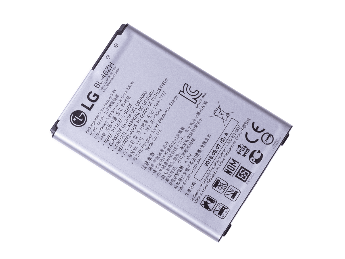 Original Battery BL-46ZH LG X210 K7/ K350 K8/ K350N K8 4G