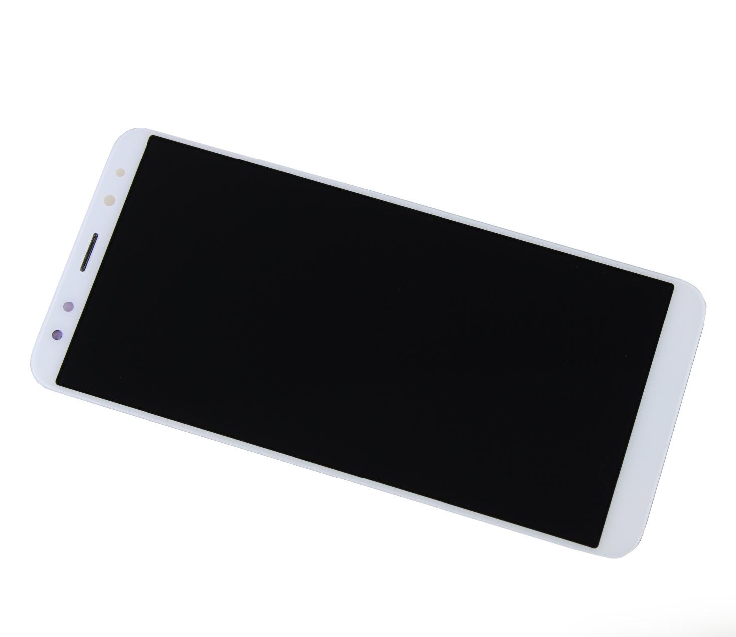 Originál LCD + Dotyková vrstva Huawei Mate 10 Lite RNE-L01 bílá repasovaný díl - vyměněné sklíčko s rámečkem