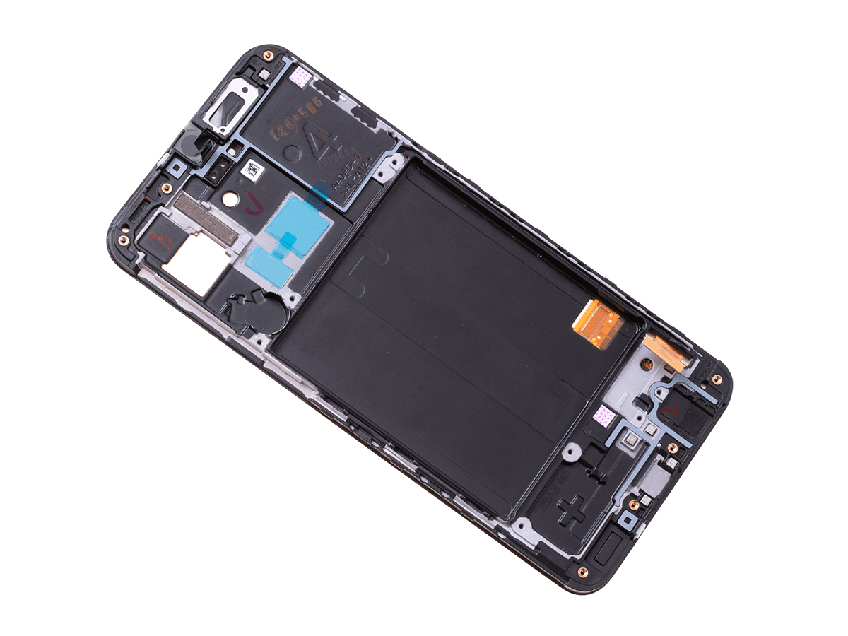 Oryginalny Wyświetlacz LCD + Ekran dotykowy Samsung SM-A405 Galaxy A40 czarny - (Wymieniona szyba)