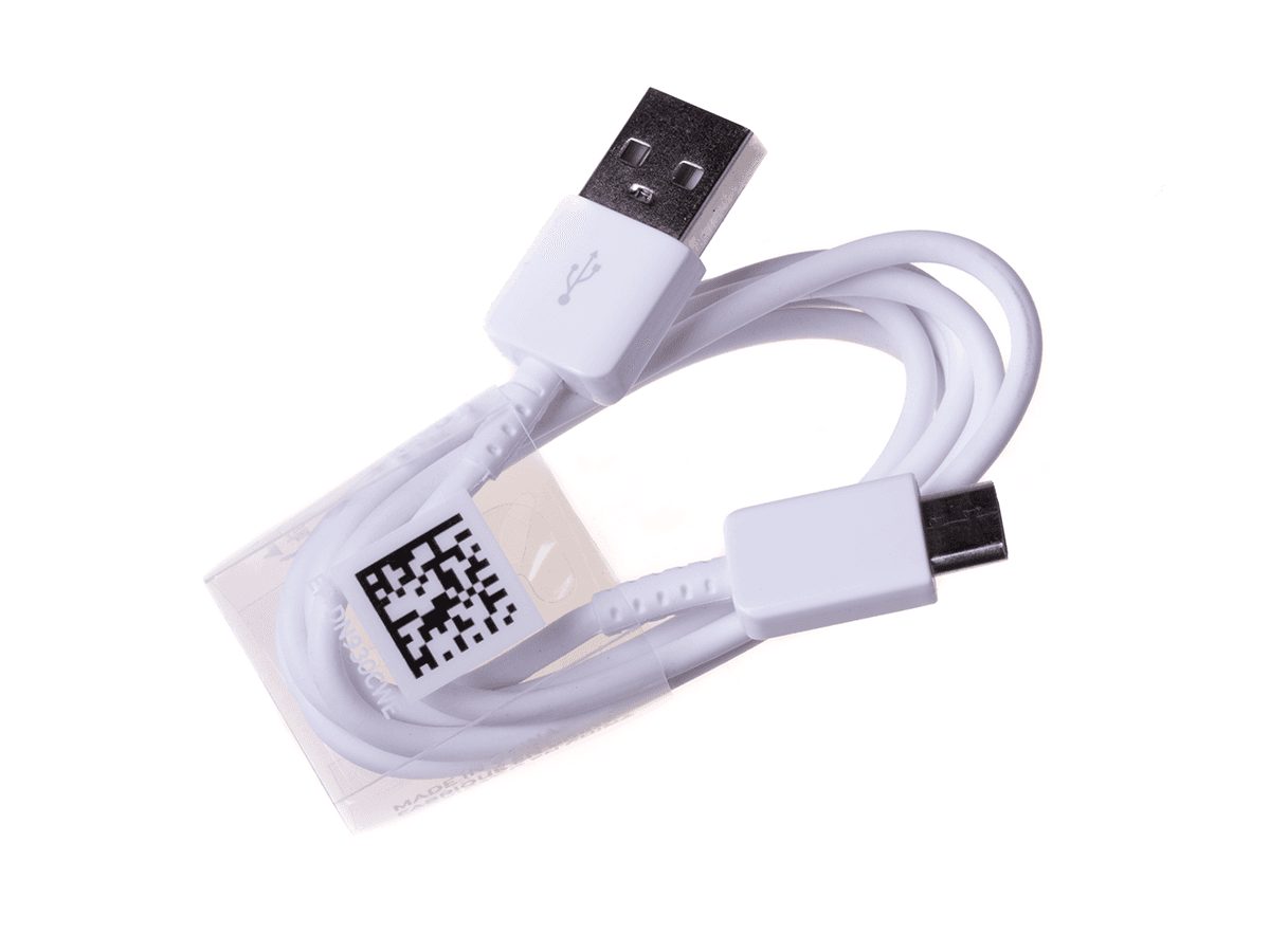 Ładowarka EP-TA20EWE + kabel USB Type-C EP-DN930CWE Samsung (Fast Charge) - biała