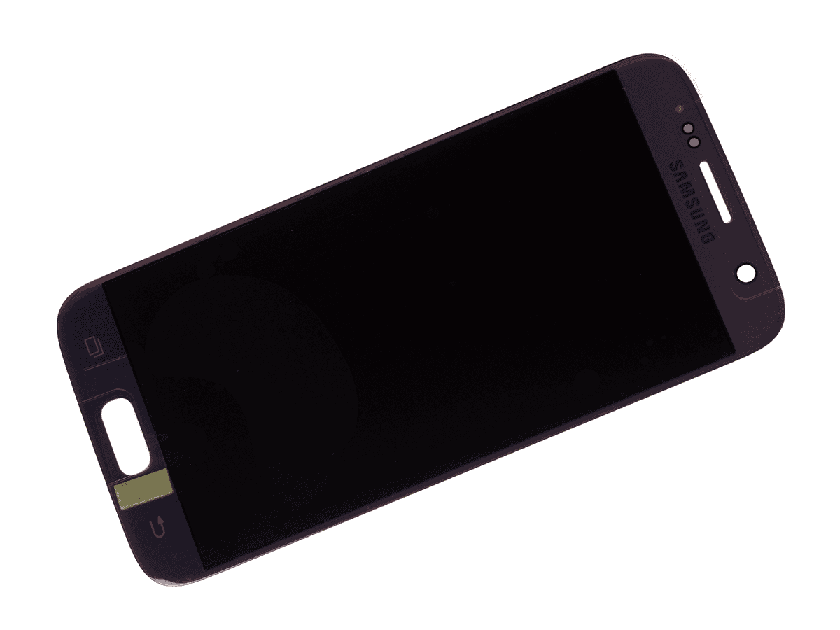 ORYGINALNY Wyświetlacz LCD + ekran dotykowy Samsung SM-G930F Galaxy S7 - różowo złoty