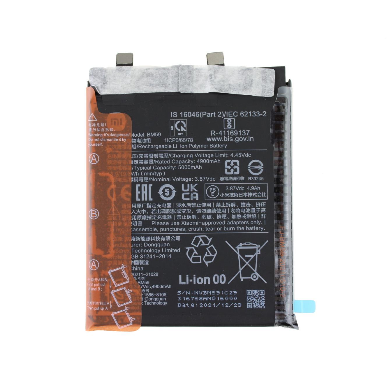 Original Battery BM58 Xiaomi Mi 11T Pro