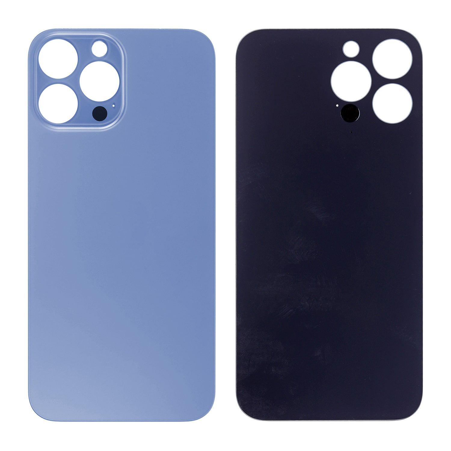 Kryt baterie iPhone 13 Pro s větším otvorem pro sklo fotoaparátu modrý sierra blue