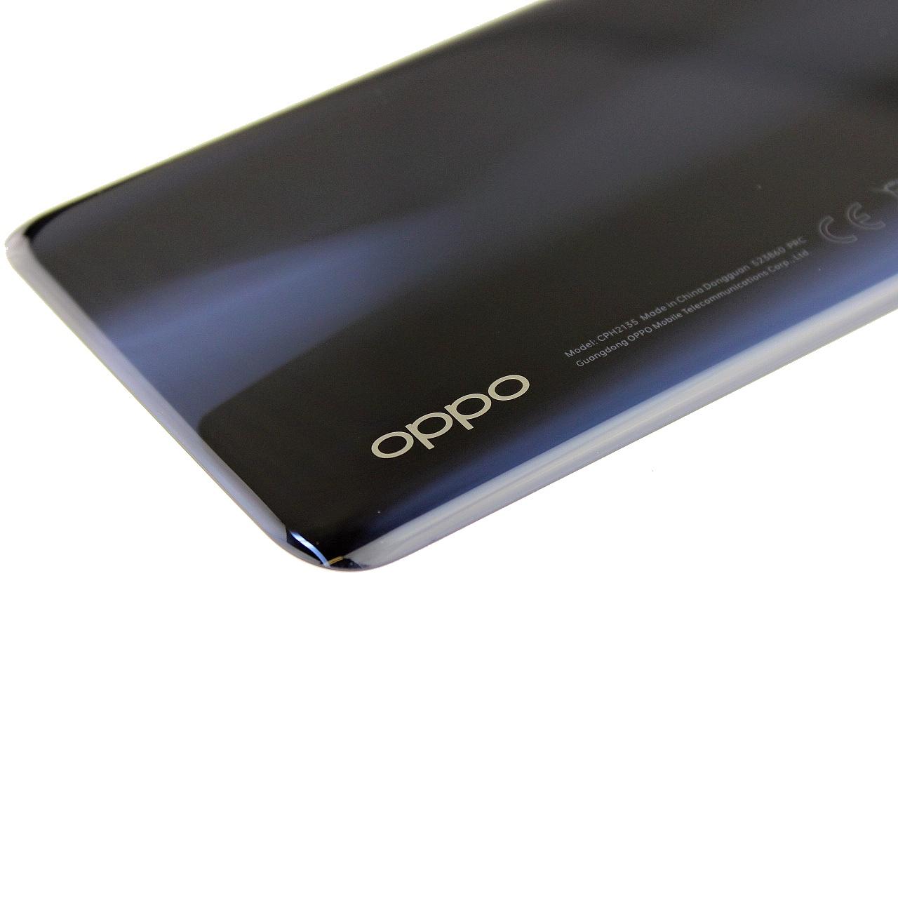 Original battery cover Oppo A53s black (Electric Black)