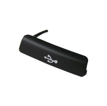Originál kryt USB Samsung Galaxy Xcover 2 S7710 černý