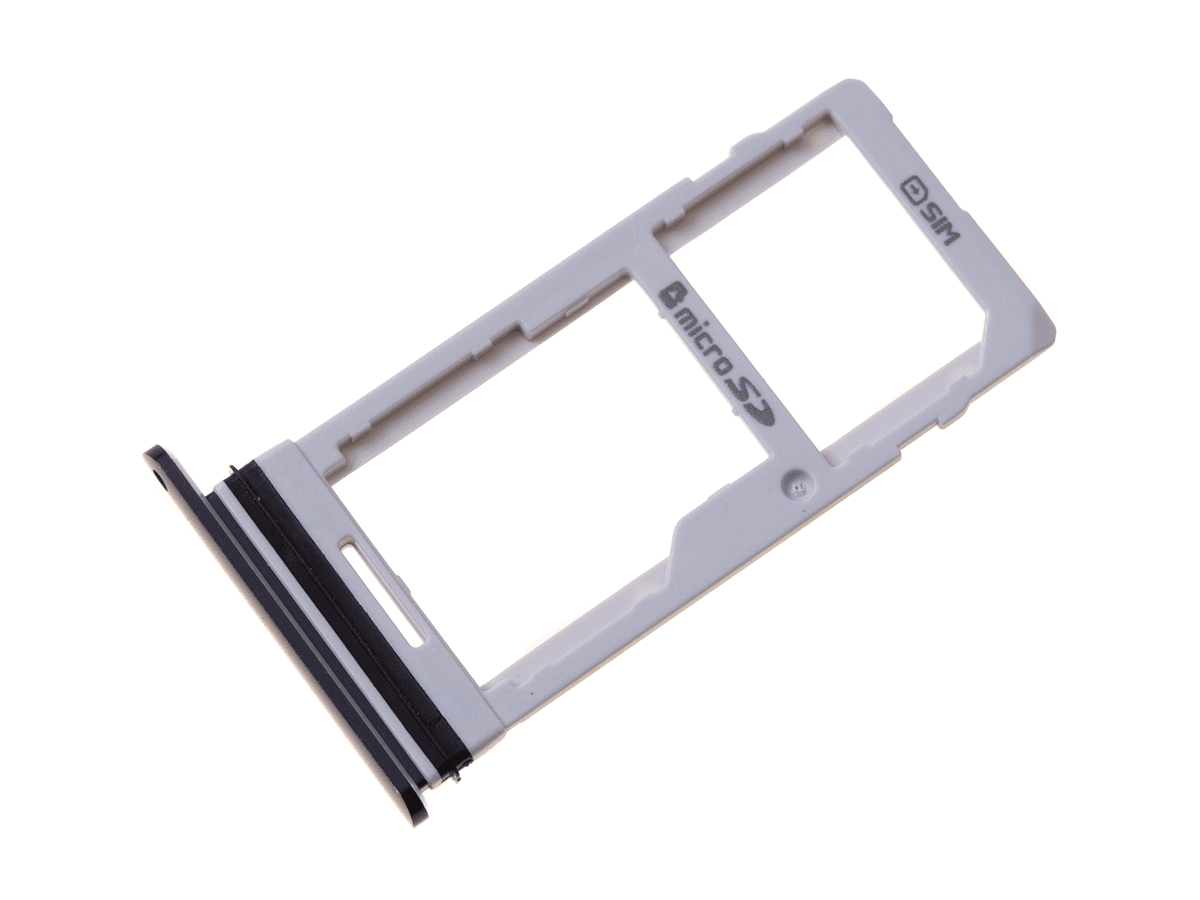 Oryginal SIM tray card LG Q850 G7 Fit - black