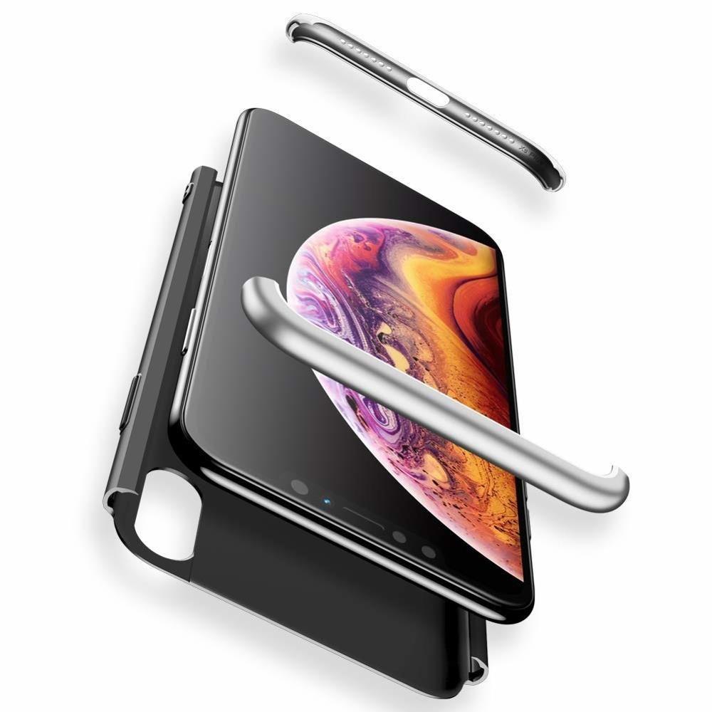 360 case Xiaomi Redmi Note 7 black-silver