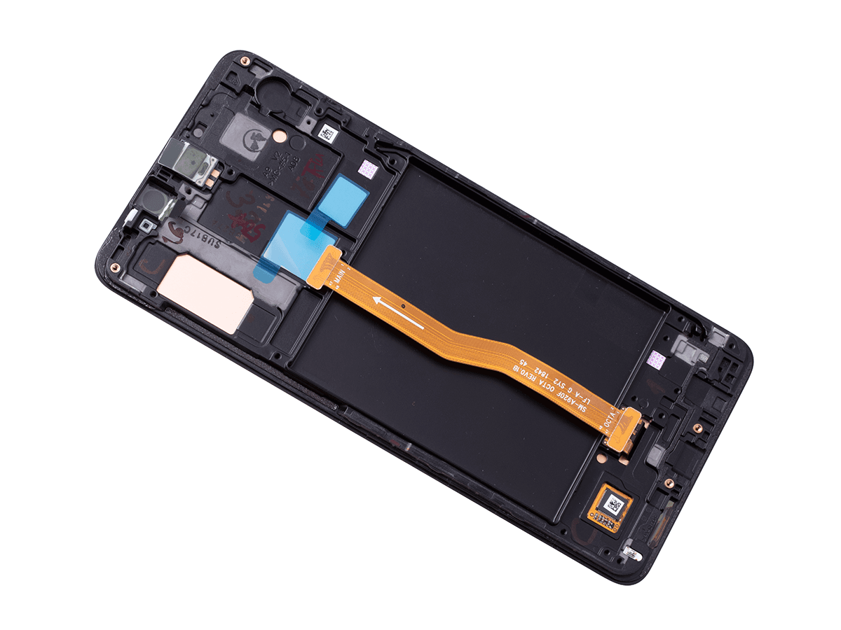 Oryginalny Wyświetlacz LCD + Ekran dotykowy Samsung SM-A920 Galaxy A9 (2018) - czarny