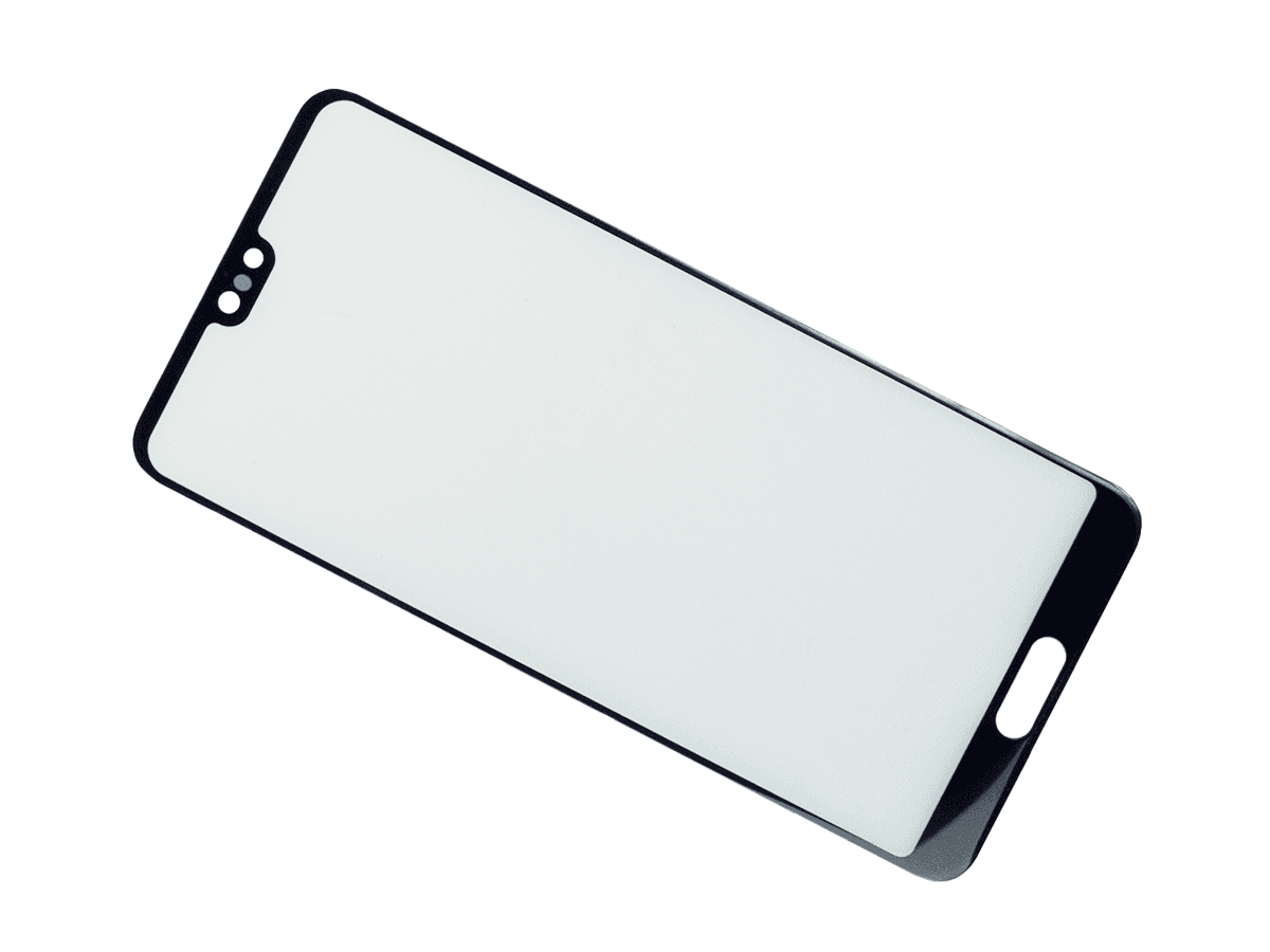 LCD Sklíčko displeje Huawei P20 černé - sklíčko displeje