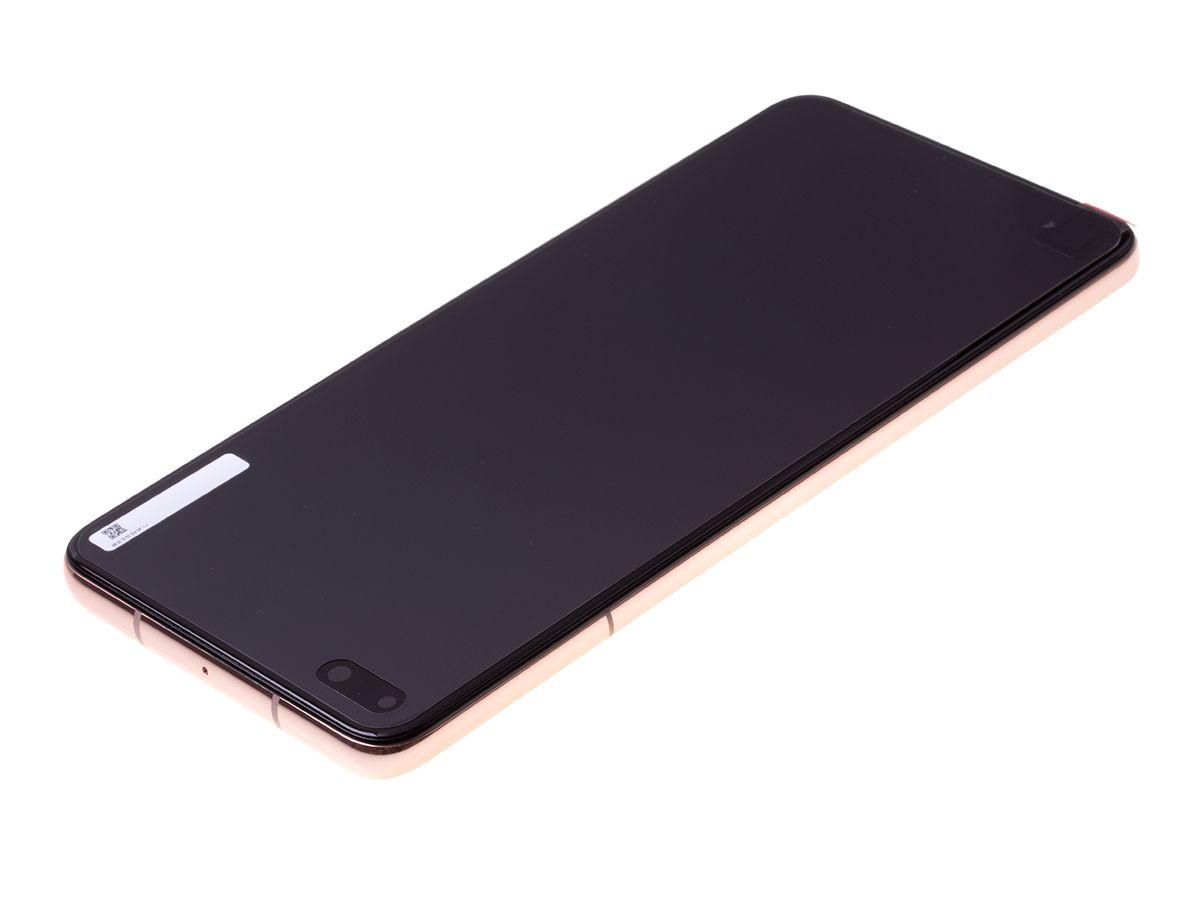 Original Front cover with touch screen and LCD display Huawei P40 - gold