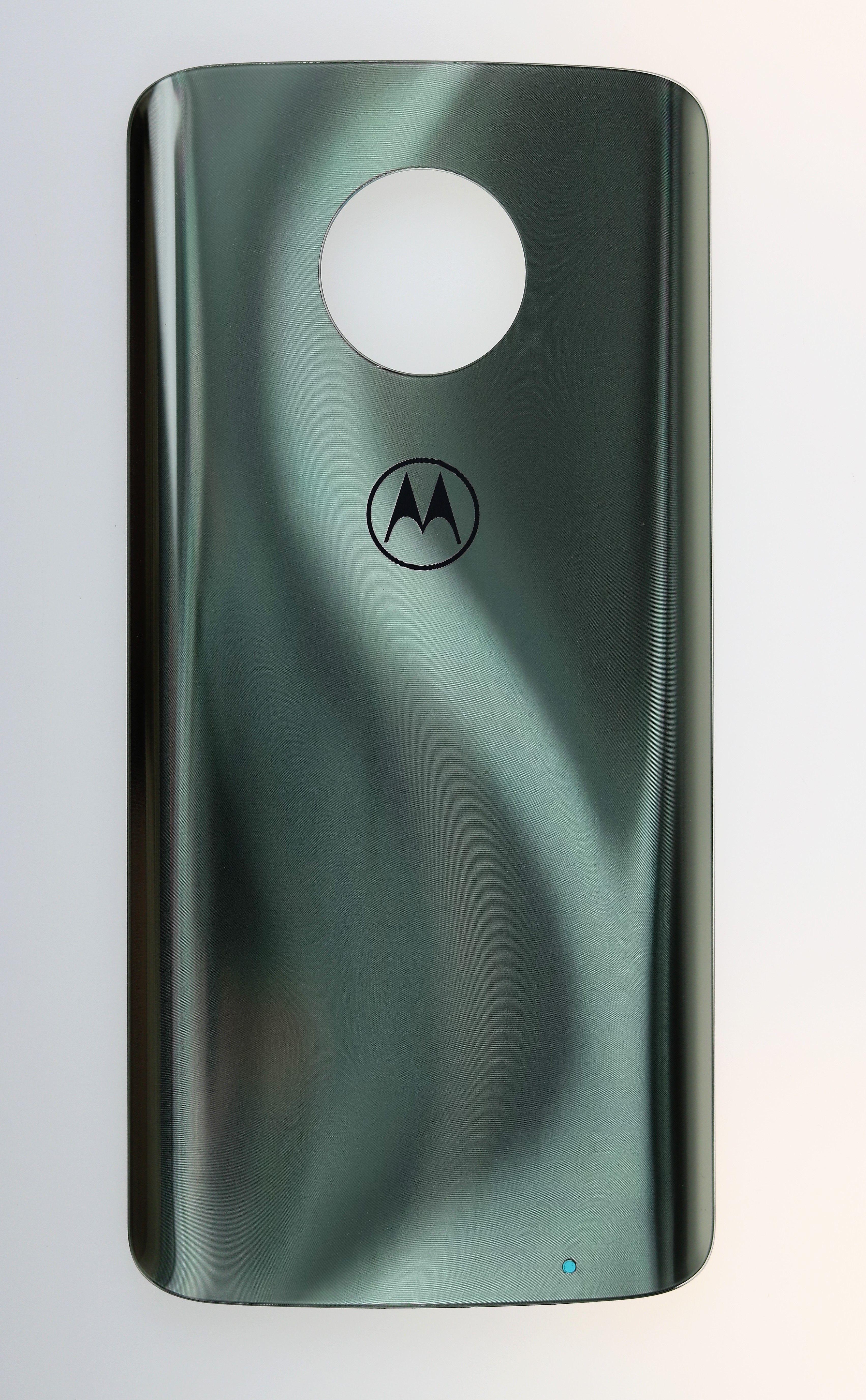Battery cover Motorola Moto g6 plus silver