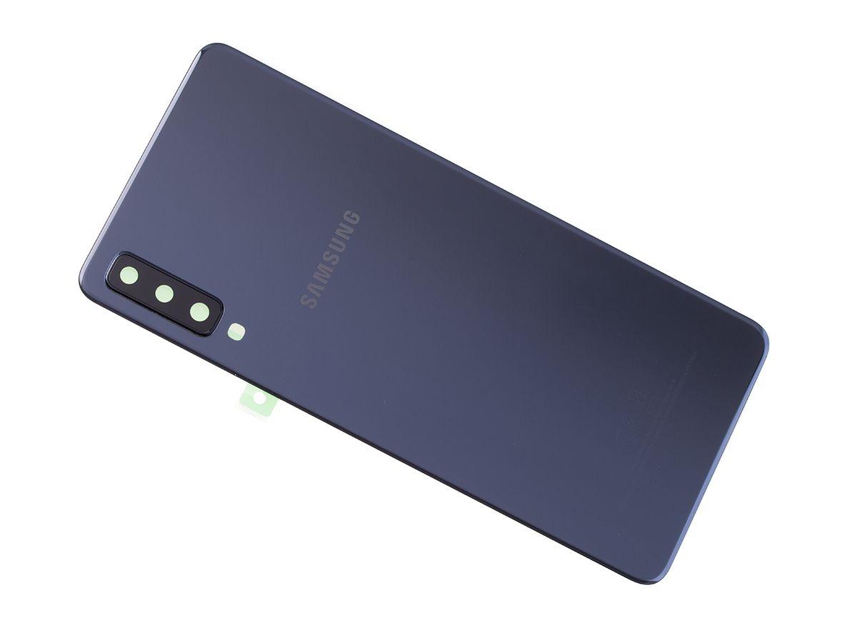 Originál kryt baterie Samsung Galaxy A7 2018 SM-A750 černý demontovaný díl