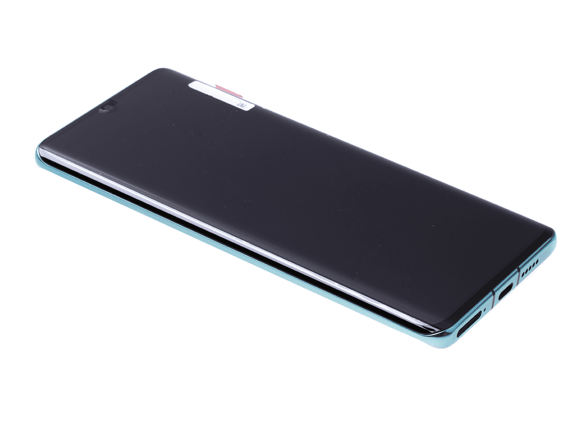 Originál LCD + Dotyková vrstva s baterii Huawei P30 Pro Aurora Blue modrá