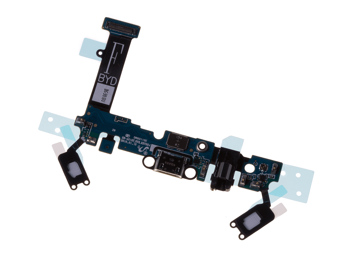 Oryginalny flex + gniazdo ładowania Taśma ze złączem audio i USB Samsung SM-A510F Galaxy A5 (2016)