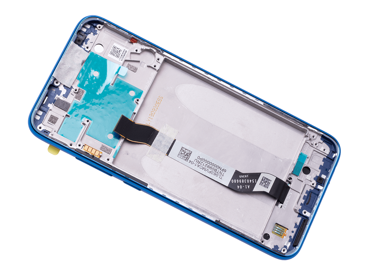 Oryginalny Wyświetlacz LCD + Ekran dotykowy Xiaomi Redmi Note 8 - niebieski