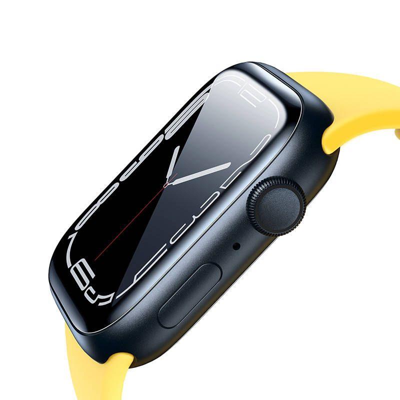 Baseus Szkło hartowane 41mm do Apple Watch 7/8 (2szt)