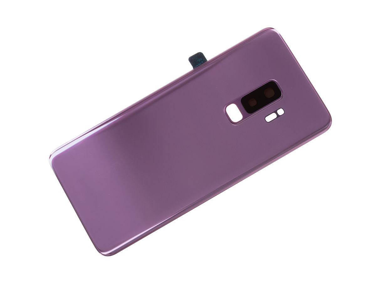 Klapka baterii + szkiełko kamery Samsung G965 Galaxy S9 Plus fioletowa