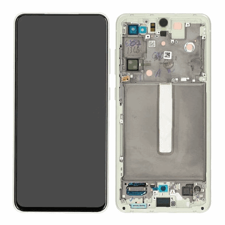 Originál LCD + Dotyková vrstva Samsung Galaxy S21 FE SM-G990 bílá
