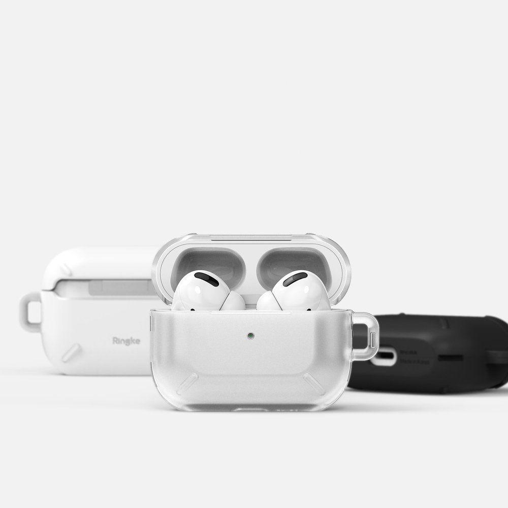 Ringke AirPods Case Durable Cover Case for AirPods Pro Earphones + Carabiner Clear