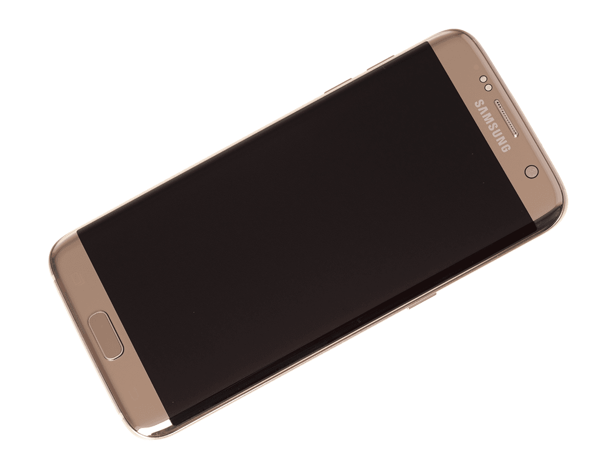 ORYGINALNY Wyświetlacz LCD + ekran dotykowy Samsung SM-G935F Galaxy S7 Edge - złoty