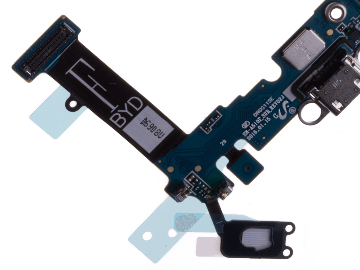 Oryginalny flex + gniazdo ładowania Taśma ze złączem audio i USB Samsung SM-A510F Galaxy A5 (2016)