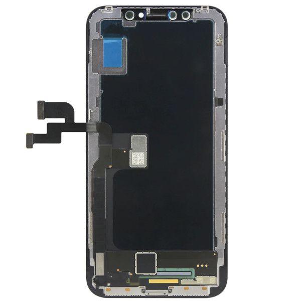 Wyświetlacz LCD + Ekran dotykowy iPhone X (Incell Icecreen) czarny