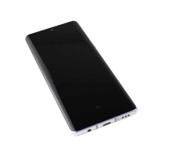 ORYGINALNY Wyświetlacz LCD + ekran dotykowy LG LM-G900 VELVET 5G - biały