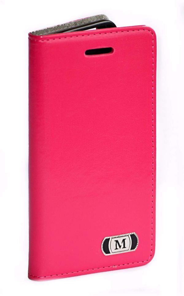 Book Case Premium Samsung S7 G930 pink