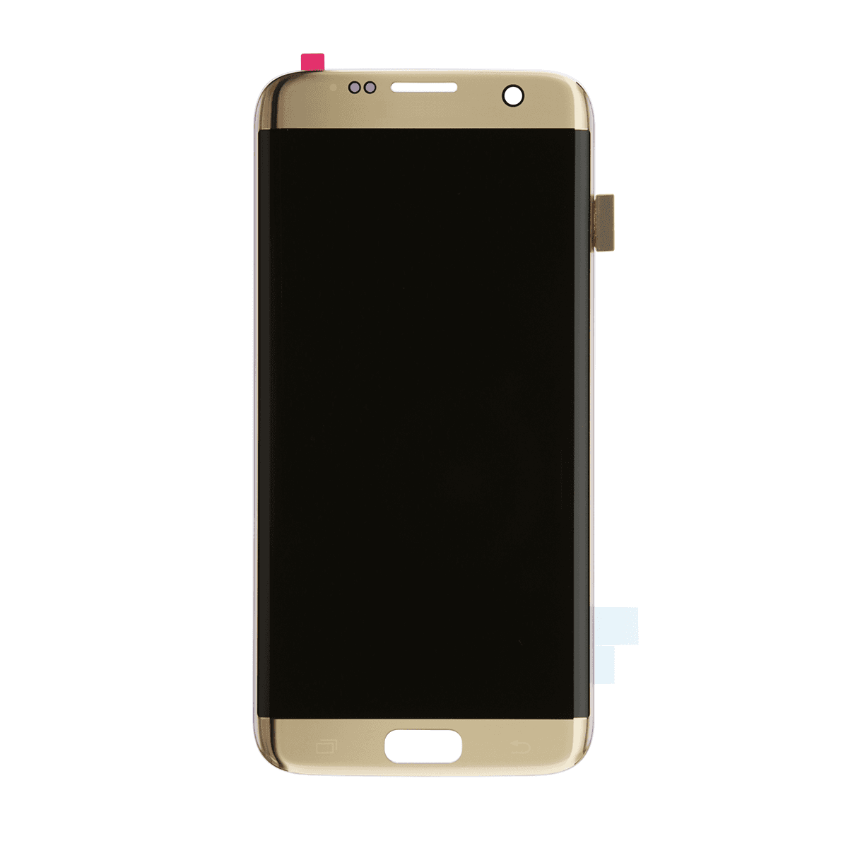 Originál LCD + Dotyková vrstva G935 S7 Edge zlatá repasovaný díl vyměněné sklíčko