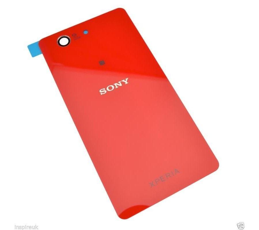 Battery coveri Sony Xperia Z3 compact red