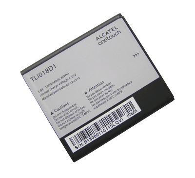 Original Battery TLi018D1 Alcatel OT 5038D One Touch Pop D5 Dual SIM/ OT 5038X One Touch Pop D5/ OT 5015D One Touch Pop 3 (5)/ OT 5015X One Touch PIXI 3 (5'')