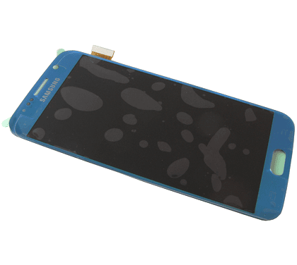 ORYGINALNY Wyświetlacz LCD + ekran dotykowy Samsung SM-G920 Galaxy S6 - niebieski (oryginalny)