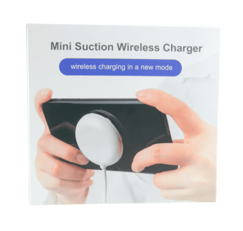 Mini Sucton Wireless Charger black 10W