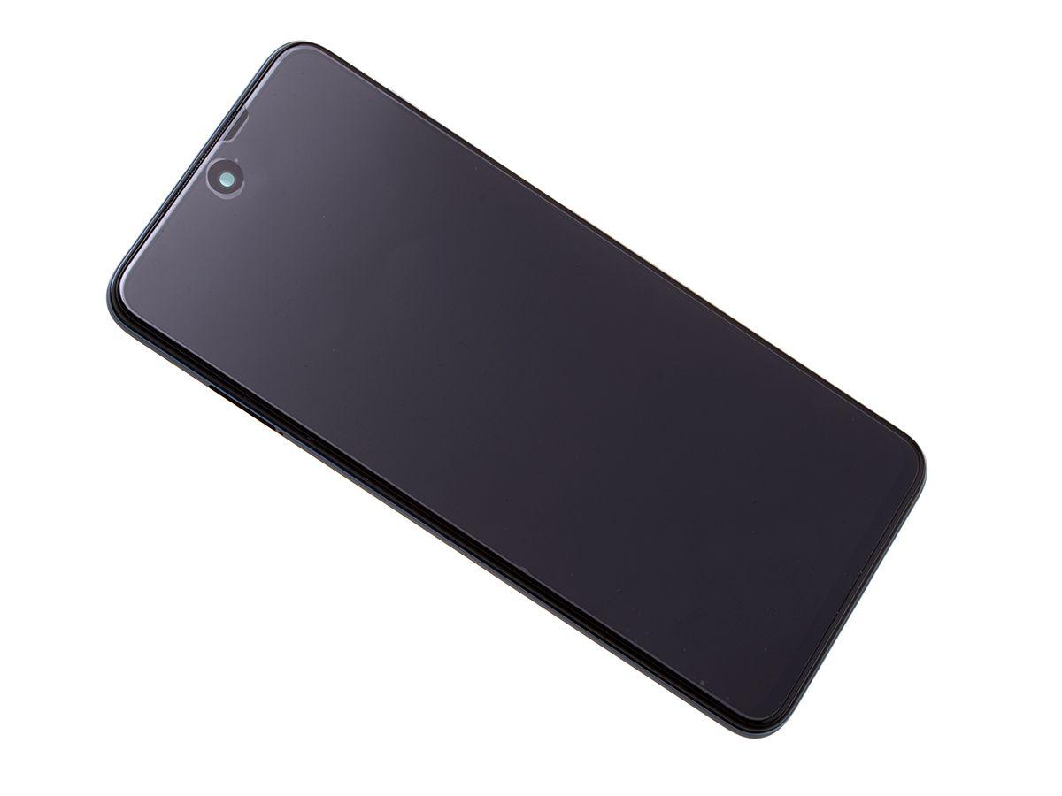 ORYGINALNY Wyświetlacz LCD + ekran dotykowy Xiaomi Redmi Note 9S / Note 9 Pro / J6A1 - Interstellar Grey (szary)
