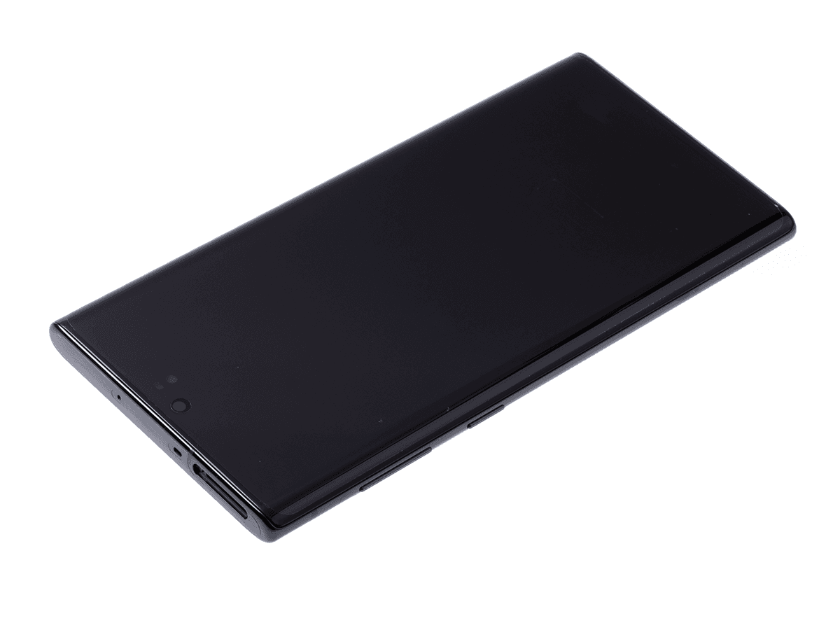 Oryginalny Wyświetlacz LCD + Ekran dotykowy Samsung SM-N970 Galaxy Note 10 - Aura Black (oryginalny)