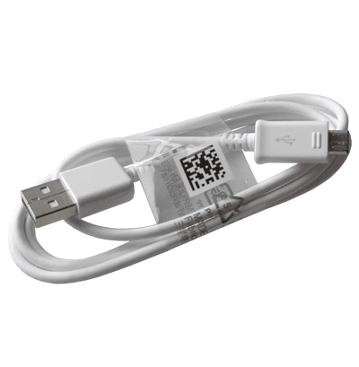 Micro USB kabel Samsung ECB-DU4AWE bílý