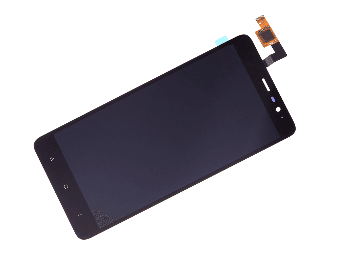 Wyświetlacz LCD + ekran dotykowy Xiaomi Redmi Note 3 czarny (długość 14,7cm)