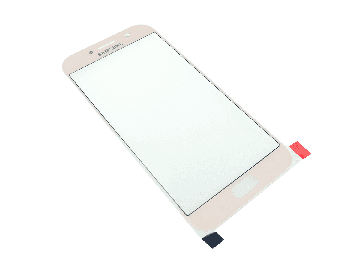 LCD Sklíčko Samsung Galaxy A5 2017 SM-A520 růžové - sklíčko displeje
