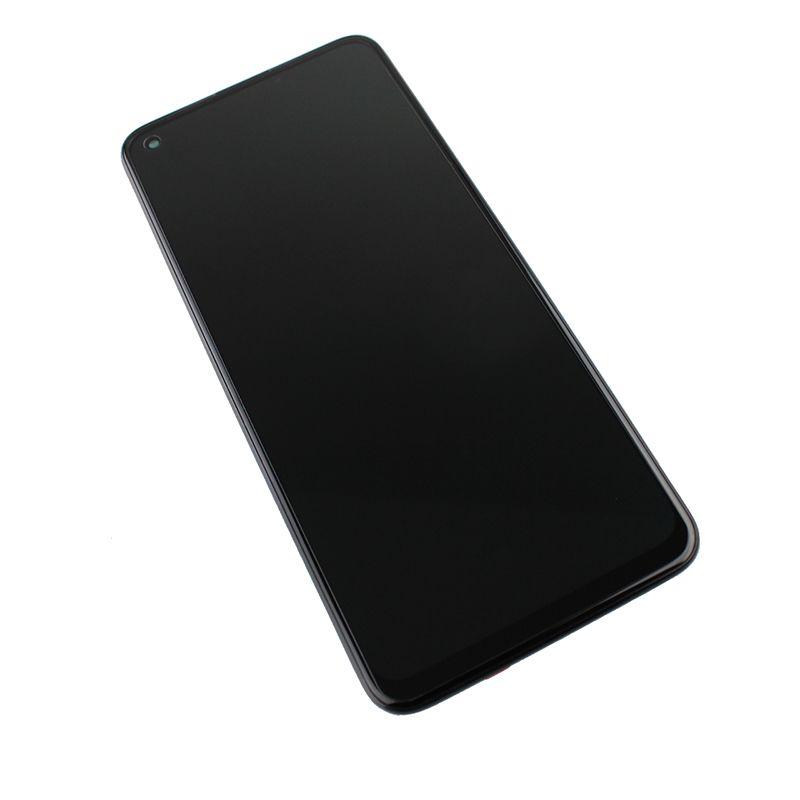 Oryginalny Wyświetlacz LCD + Ekran dotykowy Realme 8 czarny (RMX 3085)