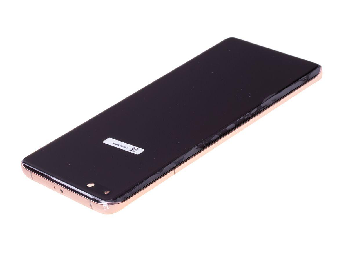 Front cover with touch screen and LCD display Huawei P40 Pro - gold (original)