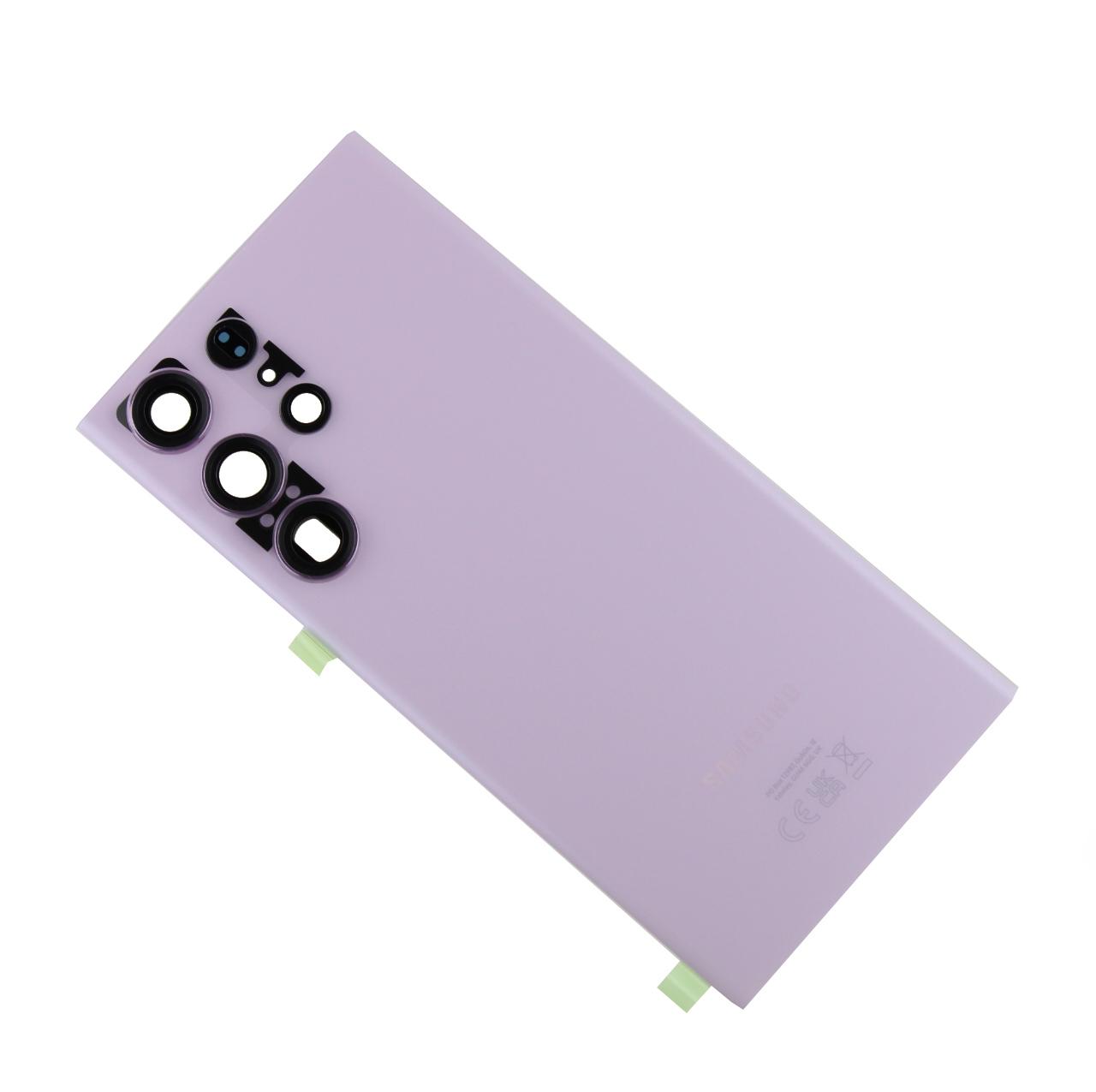 Oryginalna klapka baterii Samsung SM-G918 Galaxy S23 Ultra - różowa