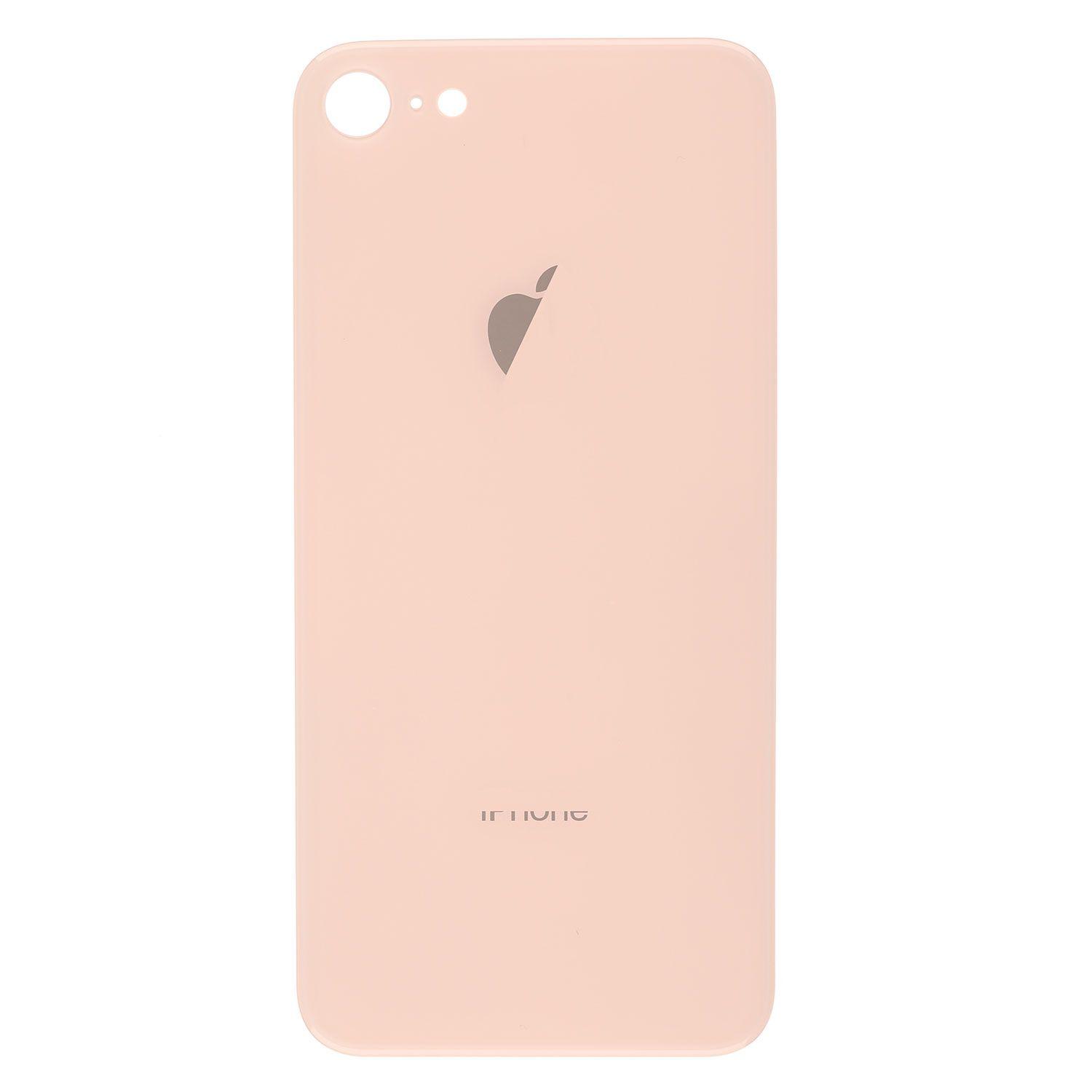 Klapka baterii iPhone 8 różowa + szkiełko kamery