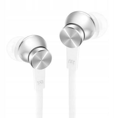Sluchátka Xiaomi stříbrná Mi In-ear Headphones basic