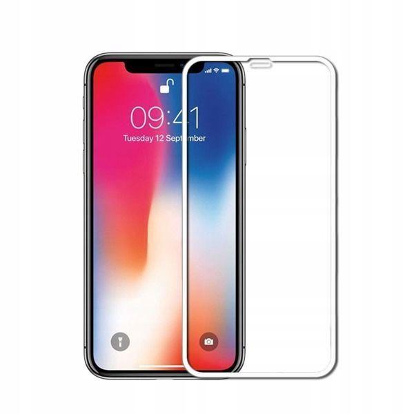 Screen tempered glass 5D Full Glue iPhone XR 6,1'' white