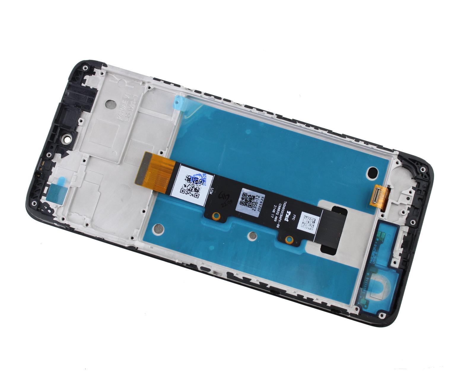 Originál LCD + Dotyková vrstva Motorola Moto G22 XT2231 černá repasovaný díl - vyměněné sklíčko